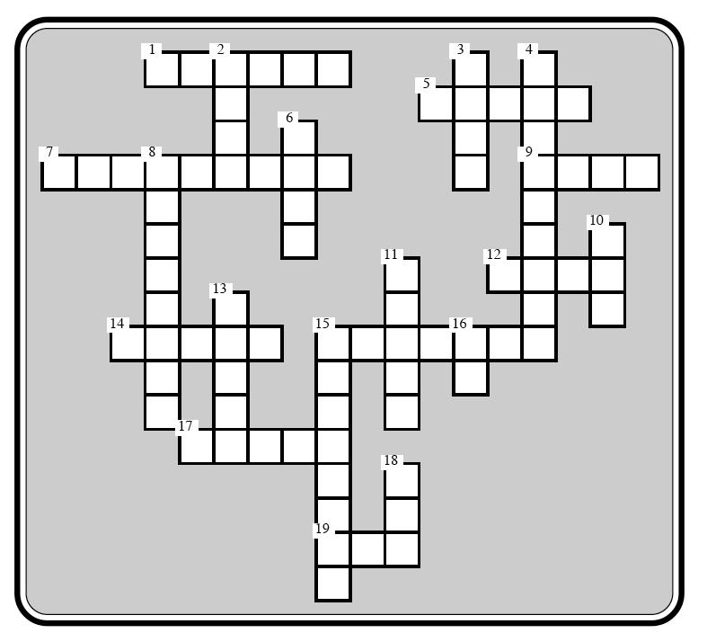 Name: Date: Physical Education 3 Crossword Across: 1. Martina says keep it short and simple 5. A popular tennis tournament 7. Most famous tennis tournament 9.