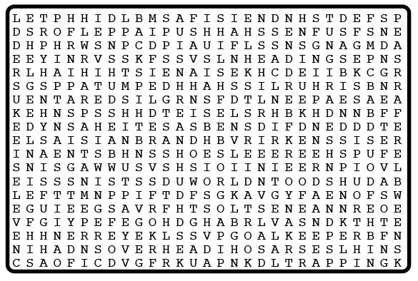 Name: Date: Physical Education 6 Word Search Use the clues below to discover words in the above puzzle. Circle the words. 1. Some consider these to be the best all-around players 2.