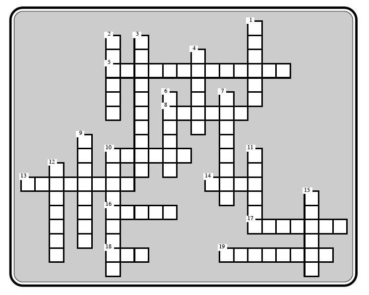 Name: Date: Physical Education 7 Crossword Across: 5. Putting everything out of your mind but the target 8. The point at which the bowstring is pulled back fully 10.