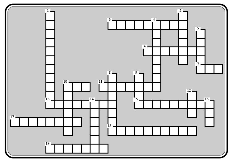 Name: Date: Physical Education 8 Crossword Across: 3. One form of wrestling 6. Grabbing an opponent s torso 7. Points awarded if hold is maintained less than five seconds 10.