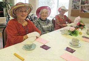 Ladies Tea Party Each year, we have a wonderful tea party for the ladies,