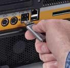 0 Port Save images to a flash drive for fast data transfer DVD/CD Drive* Read or write inspection data in