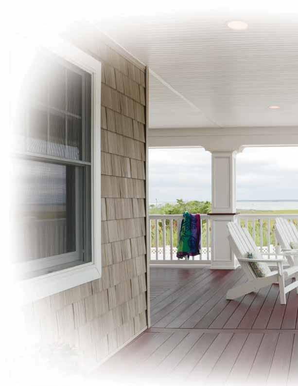 CertainTeed Living Spaces Polymer Shakes Vinyl Siding CertainTeed brings exterior Living Spaces to life.