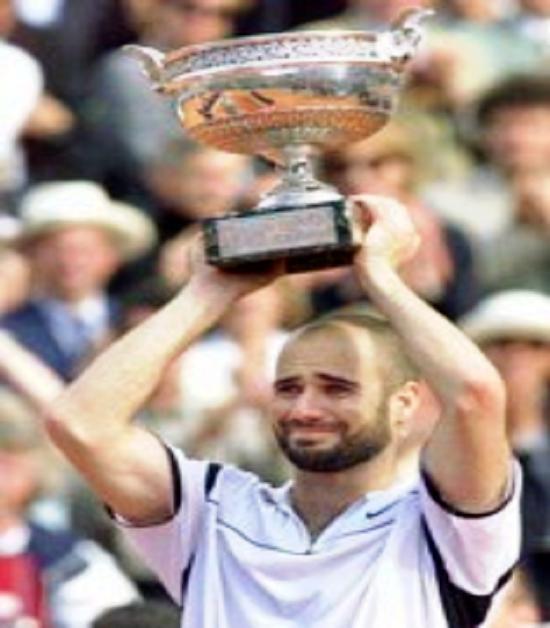 In 1995 Agassi won 7 titles from 11 finals and became the No.1 player on April 10th. In 1996 he won the Olympic Gold Medal in Atlanta.