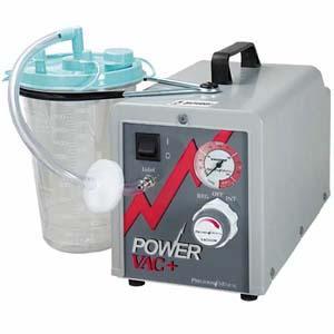 Test Requirements for the Power Vac (PM61) 2. Remove suction canister assembly. 3. Attach a calibrated vacuum gauge to the device inlet port. 4. Switch power to ON. 5.