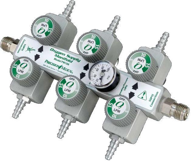 Test Requirements for Flowmeters 1. Inspect product for visible damage. Remove from service if any damage is found. 2. Turn control knob fully clockwise to the OFF position. 3.
