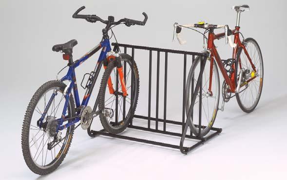 6210 - Mighty Mite For tighter fits or moderate traffic, the Mighty Mite six-bike rack is the prudent choice. Lightweight yet solid, it's ideal for small business or residential use.