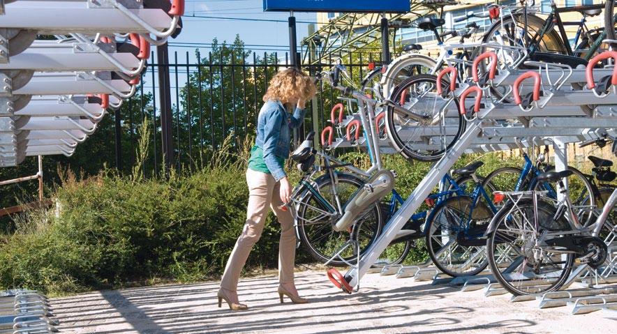 flagship project two-tier bicycle parking at railway stations ProRail is responsible for the Netherlands railway network, including construction, maintenance, management and safety.