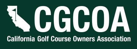 (CGCOA), Greater Palm Springs Convention and Visitors Bureau, Southern California Golf