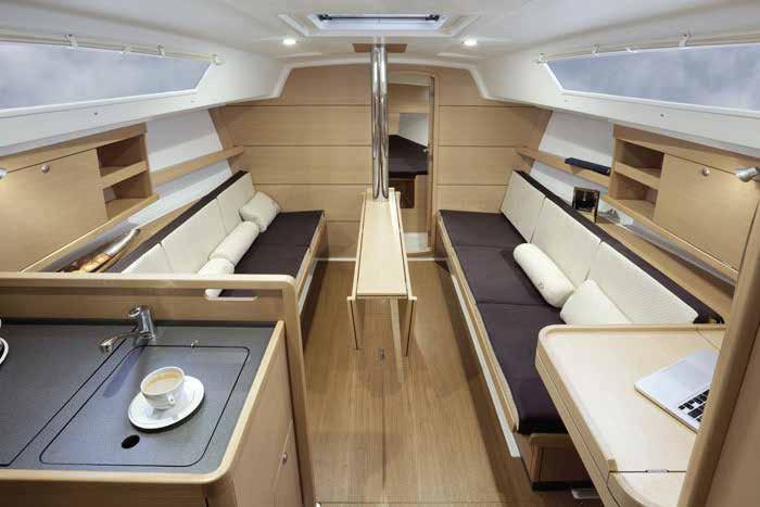 Windmaker is equipped with a TV/ DVD/Audio system, both yachts allow you to use wireless internet connection.