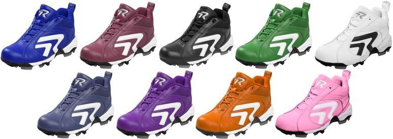 A lightweight, leather mid-top cleat for the player seeking extra stability.