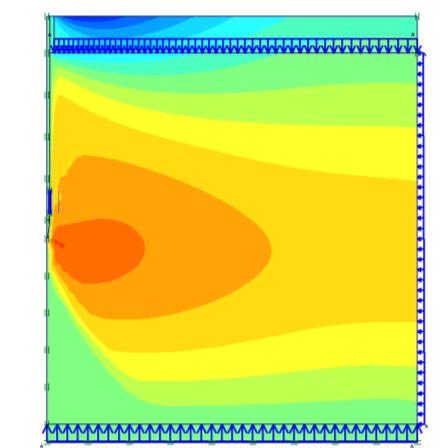 For further analysis a chamber 200 cm in diameter was assumed. 2. Modeling of blade inflation The membrane inflation was modeled in two manners (Fig. 7).