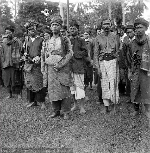 Minangkabau chieftains.