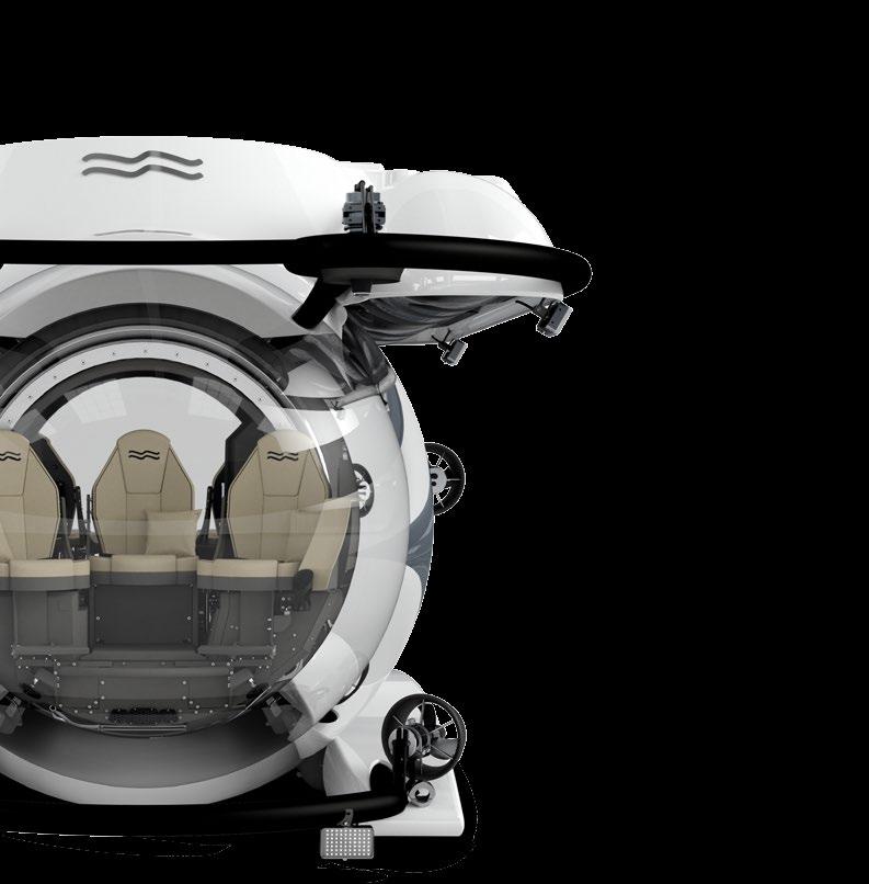 CRUISE SUB SERIES Our Cruise Sub range makes it possible for five to nine people to experience safe submersible diving at its best, and ensures