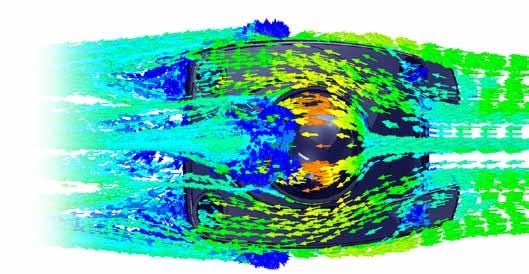Hydrodynamics & Manoeuvrability The design of HP Sport Sub 2 has been based on CFD flow calculations.