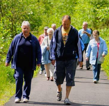 An example of the variety of walking now available throughout the borough is demonstrated by the walking festival held May 2010 (WALK IN 2010).