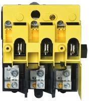 Heavy-duty fusible switches Amperes NEMA rating 4. Switching base 5.