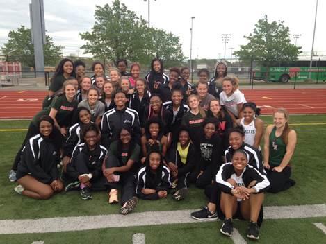 Girls Track & Field: The LN girls track team defeated North Central and Pike in a three-way meet, winning by one point! Lawrence North 63 Pike 62 North Central 42.