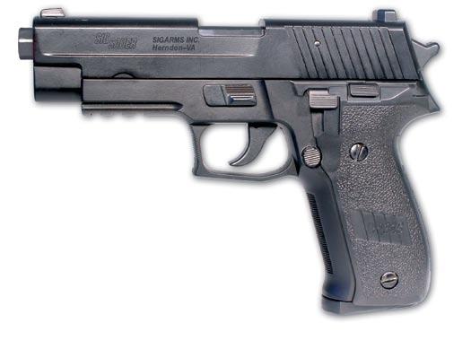 12 g) 17 pellets system: Hop Up SIG SAUER P226 What a handsome replica this Sig Sauer P226 is!