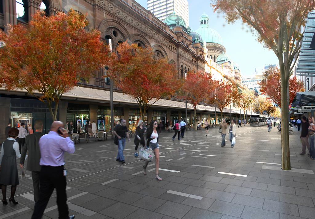 George Street Concept Design City of Sydney with Gehl Architects This document sets out the design principles that will guide the detailed design of George Street.