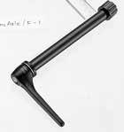 AL6061 carbon boned lever SPEC: QR-FCO-12X: 135mm / 142 (SHIMANO ) / 148mm (SHIMANO ) / 150mm hub / Ø12mm axle M12 x 1.5 (SHIMANO ) QR-FCO-15X: 146mm Ø15mm axle, M14 x1.5 With nut OPTION: M12 x 1.