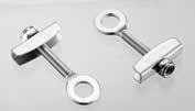 For 5mm dropout MATERIAL: Steel bolt Axle: 10mm Alloy