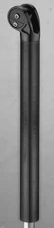 saddle MATERIAL: BODY: AL6061-T6 TUBE: UD Carbon SPEC: Ø30.9 or Ø31.6 LENGTH: 300 or 350 mm OFFSET: 15mm WEIGHT: 230g (Ø31.