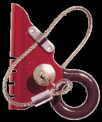 Ascenders CMI Ropewalker Ascender Red anodized aluminum Tensile Strength: 7,500 lbs Weight: 7oz