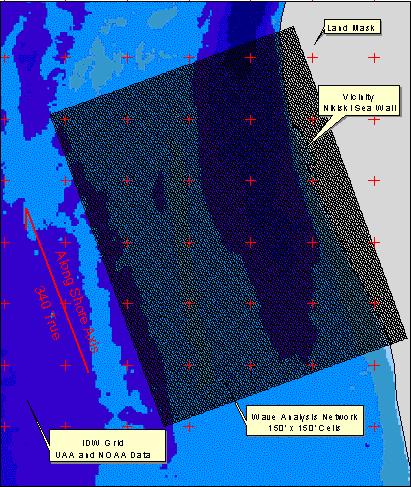 Grid developed by Alexander Khokhlov and Bill Lee from NOAA archives and UAA 2002 survey data for