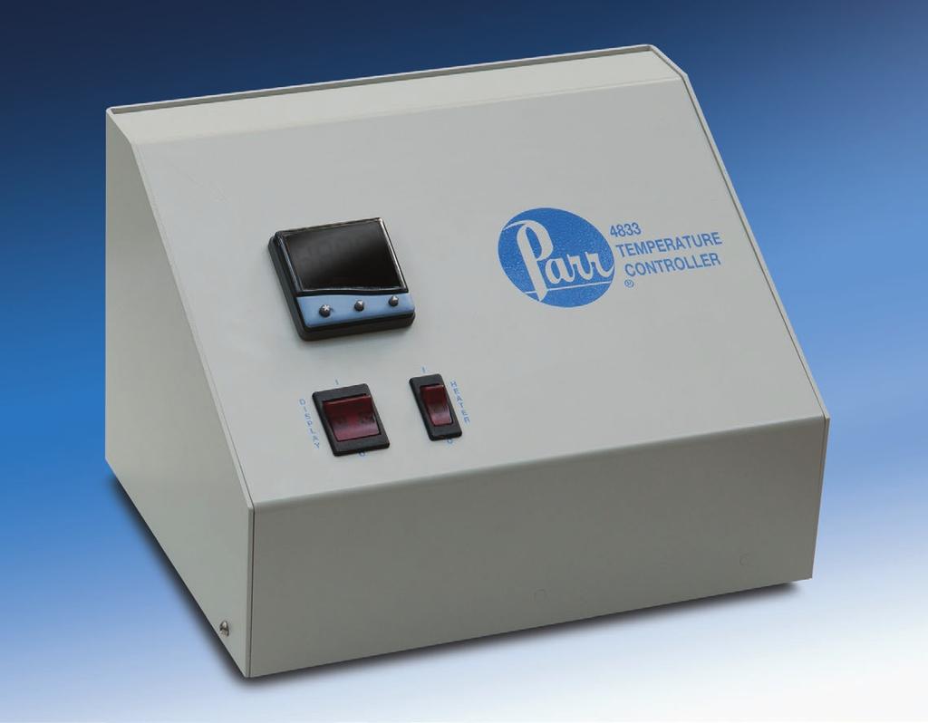 Shaker Type Hydrogenation Apparatus 4833 Automatic Temperature Controller Temperature Measurement and Control Temperature measurement and automatic bottle temperature control can be added to any
