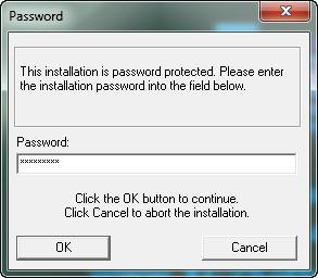 Beginning XC2 Server Installation (continued) Installation Password Note: Installation Passwords are periodically changed.