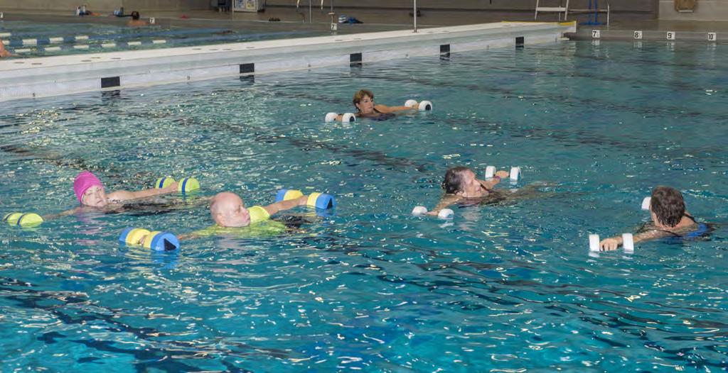 Aquatics Aquatic Fitness Options for aquatic exercisers Customers have three different options for participating in aqua exercise classes.