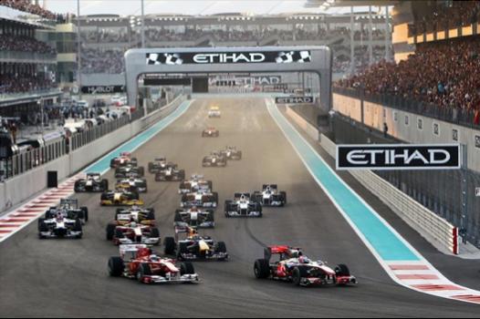Moment in History The first Formula 1 Grand Prix held in Abu Dhabi took place on November 1, 2009.