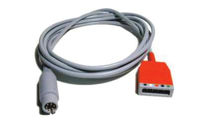 ESIS Cable, 10' 0012-00-1746-03 ECG Cable 6 Lead, 10', ESIS