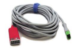 0012-00-1502-03 Mobility ECG Cable, ESIS, 10', AAMI Compatible