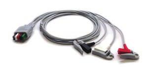 Lead Mobility ECG Pinch Lead Wires - 36" 0012-00-1514-03 ECG Mobility Lead Wires, 5 Lead, Pinch, 36" (101.