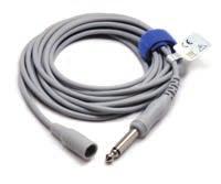 Compatible with Passport 8, Passport 12, Passport 12m, Passport 17m, T1 Temperature Transition Cable for 400 Series Temp Probes 0010-30-43056 This cable allows the use of the 400 series disposable