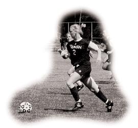 .. served as captain of her team during her junior and senior seasons PERSONAL: Born Dec. 11, 1981, in St. Louis... the daughter of Steve and Bobbie Wieman... an exercise science/pre-med major.