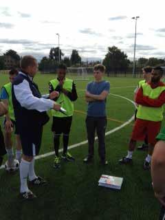 4 COACHING TIMES COACHING PROFILE... This months profile is with London FA Tutor Stuart Inwood.