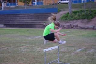 the hurdles - Athletes can