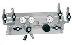 warning by means of contact pressure gauges (optionally available) Extendable to max.