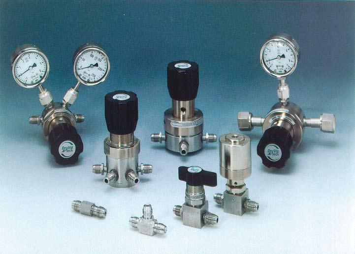 Ultra high purity equipment Pressure regulators, valves and gas panels for micro- and optoelectronic applications Commencing its own product range for Ultra high purity gases today GCE exclusively