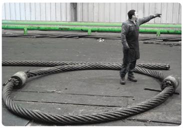 Part #: HICAP1 Phase 1 Grommet Phase 1 Grommet (SinglePart) (Working Load Limits Are in Tons of 2000 Lbs.) Working Load Limit @ 5:1 Design Factor wire rope slings Component Rope Dia.
