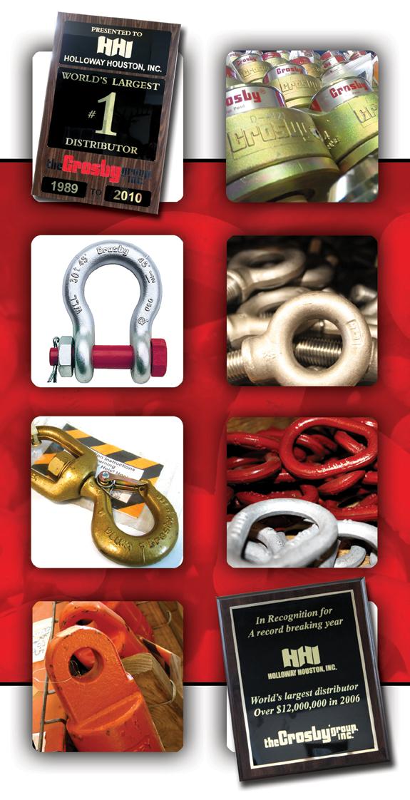 World s Largest Crosby Distributor Fittings and Chain WIRE ROPE END FITTINGS Crosby Products SHACKLES SLING SAVER FITTINGS HOOKS & SWIVELS RIGGING ACCESSORIES CHAIN & ACCESSORIES McKISSICK BLOCKS