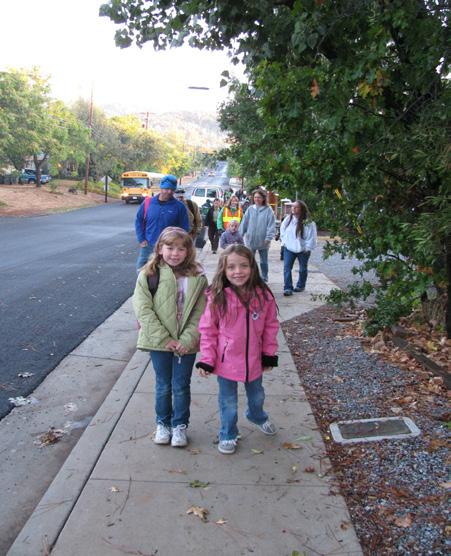Safe Routes to School, Walking