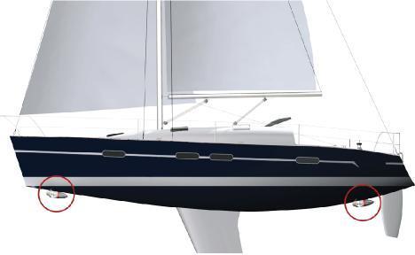 3.3. Choice of the mounting position The mounting of the YACHT THRUSTER bow and stern thruster is unbelievably simple and can be carried out without a large expenditure of time.