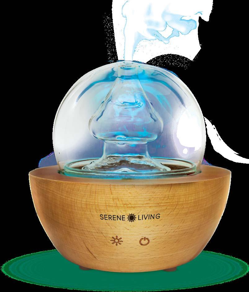 Fountain Convey warmth and serenity with our beautiful hand-blown diffuser.