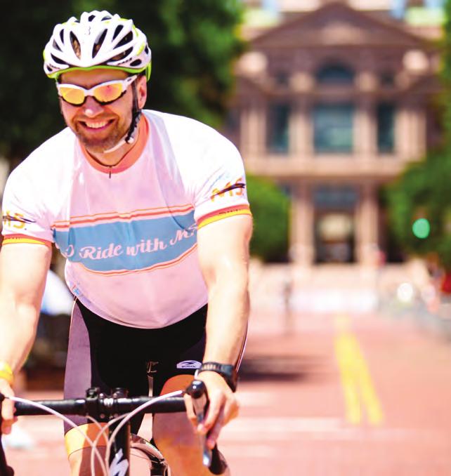 CHANGING THE WORLD FOR PEOPLE AFFECTED BY MS. Collectively, Bike MS and other fundraising efforts have helped accelerate research breakthroughs that change lives and will end MS forever.