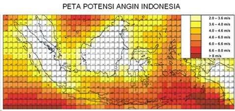 Exploring meteorological condition may arrive for identification of the strong wind speed, where outer side of Indonesia archipelago may have a little bit surface pressure gradient force as the