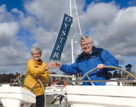 SPIRIT: A JOURNEY SUE & DICK HAMMILL OYSTER 575 // SPIRIT During 40 years together, Sue and Dick Hammill from the United States have sailed all over the world, taking regular sailing holidays with